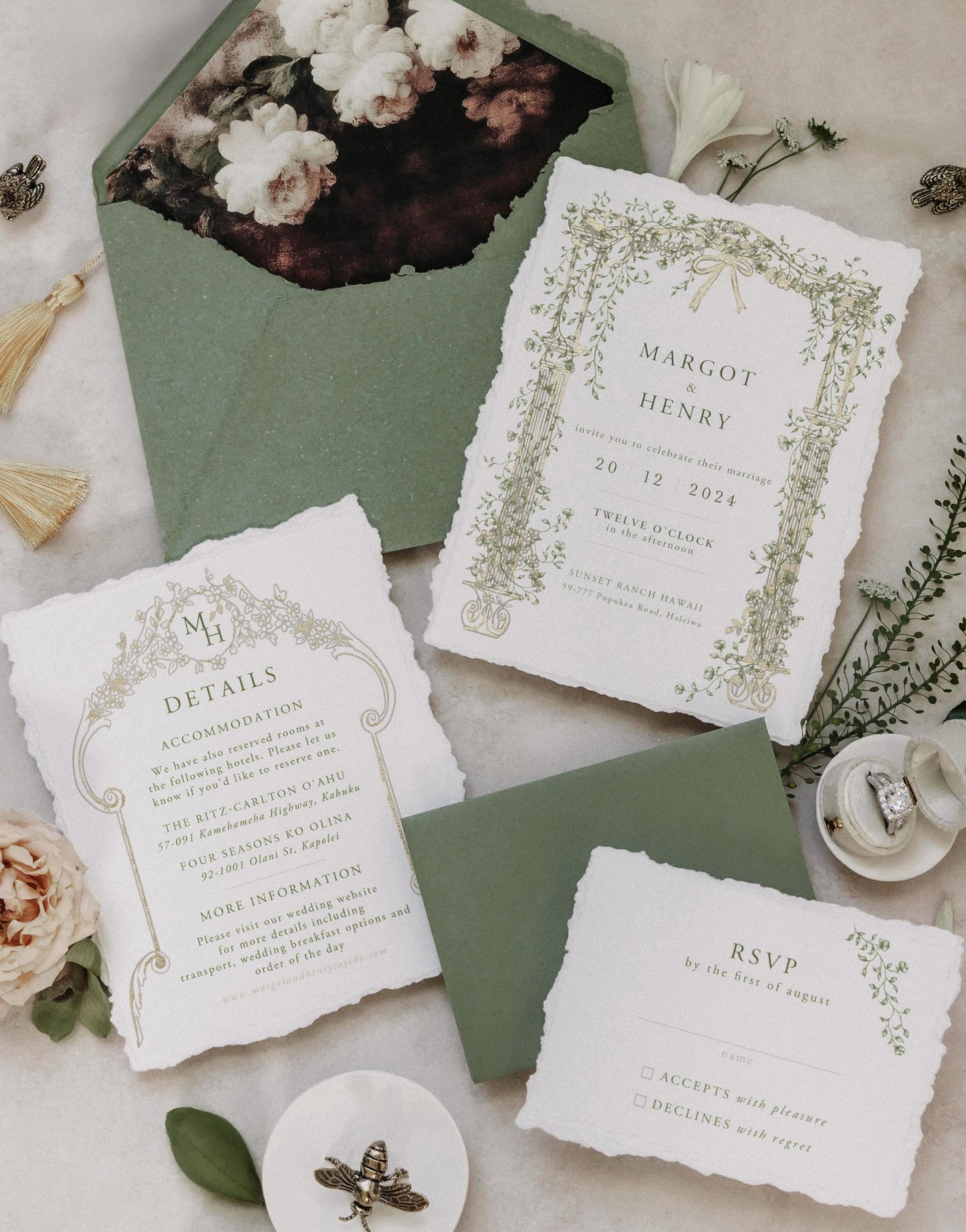 Secret Garden Invitation Suite