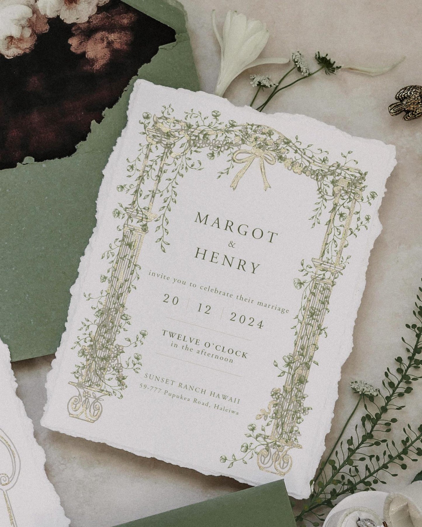 Secret Garden Invitation Suite