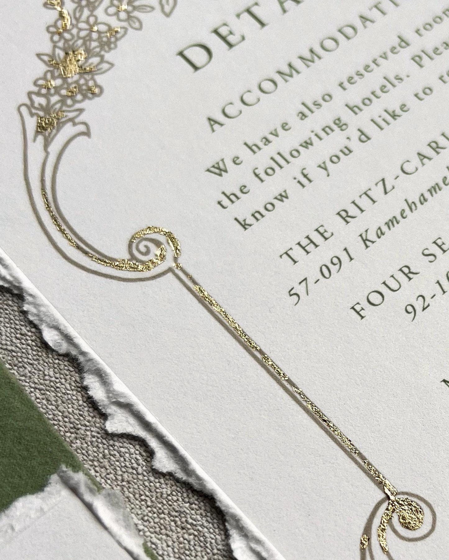 Secret Garden Invitation Suite