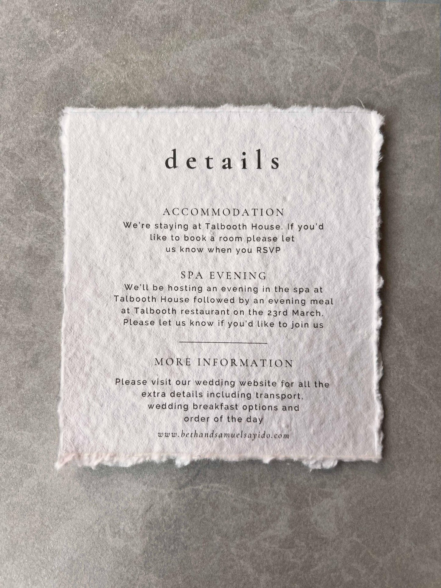 Vintage Romantic Invitation Suite
