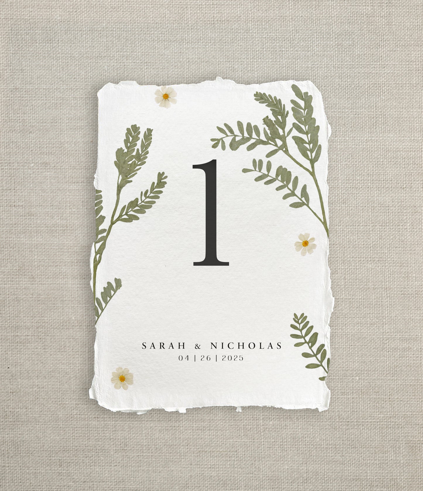 Enchanted Forest Table Numbers