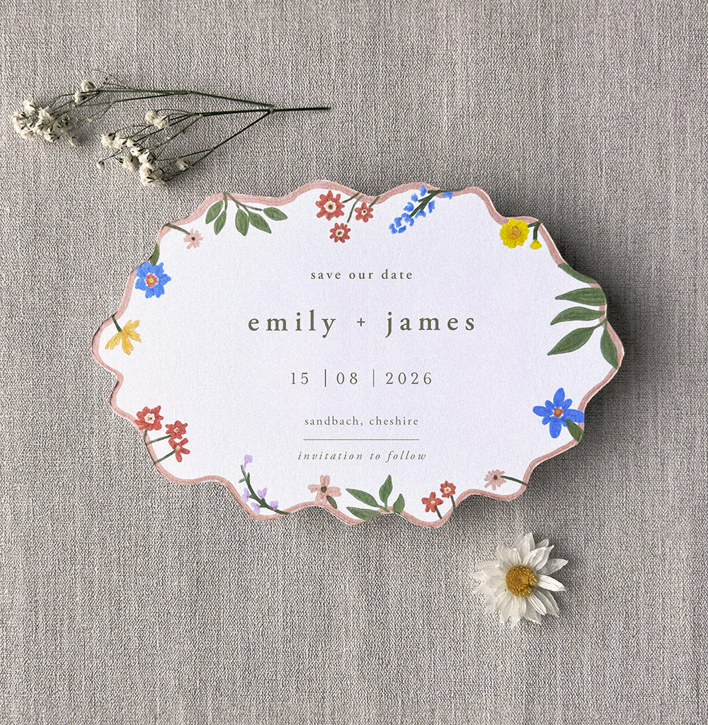Garden Bloom Save the Date