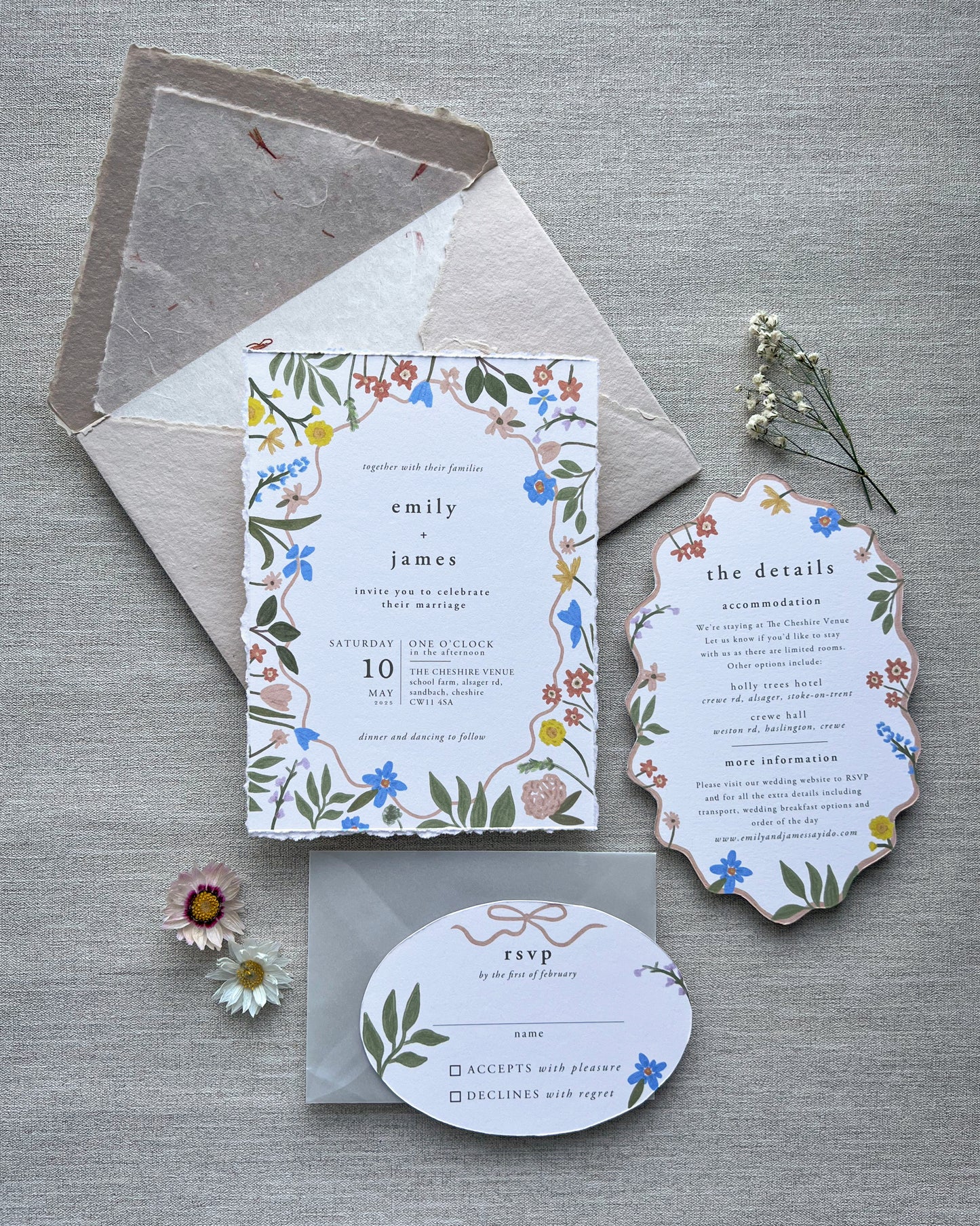 Garden Bloom Invitations
