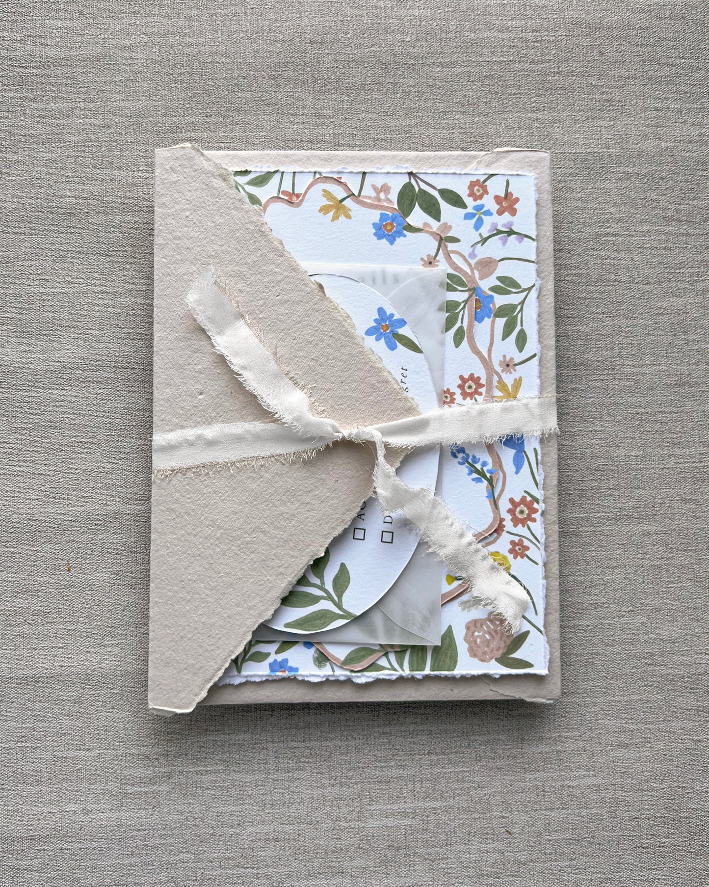 Garden Bloom RSVP Card