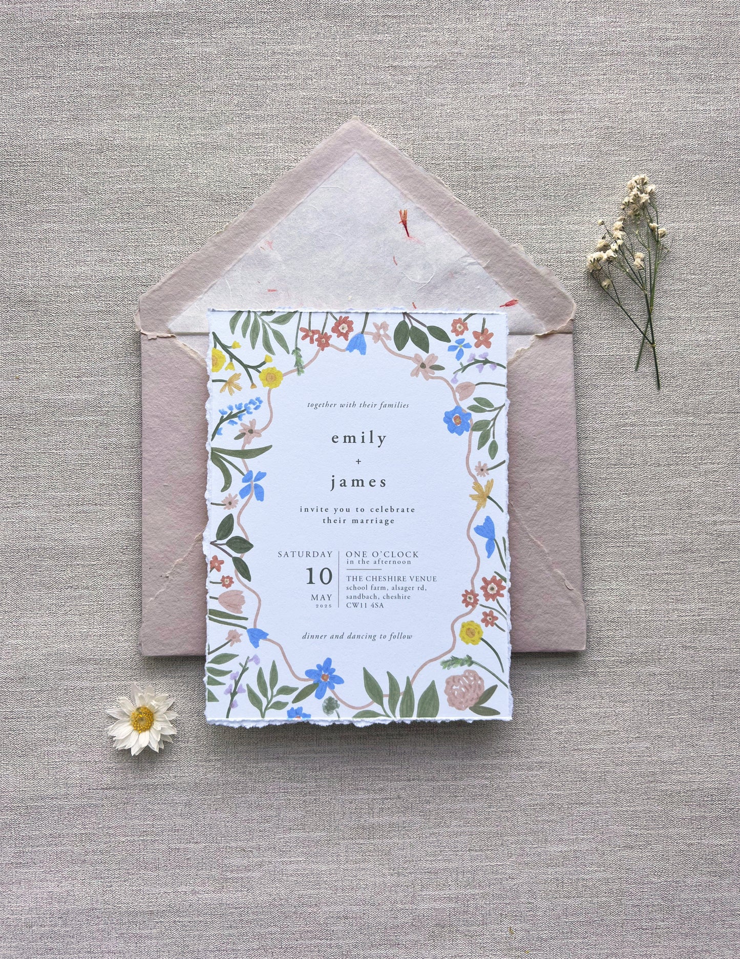 Garden Bloom Invitations
