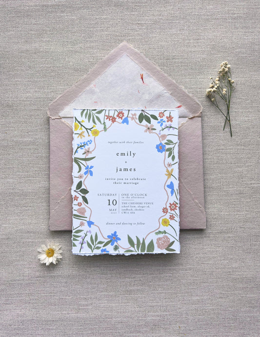 Garden Bloom Invitations
