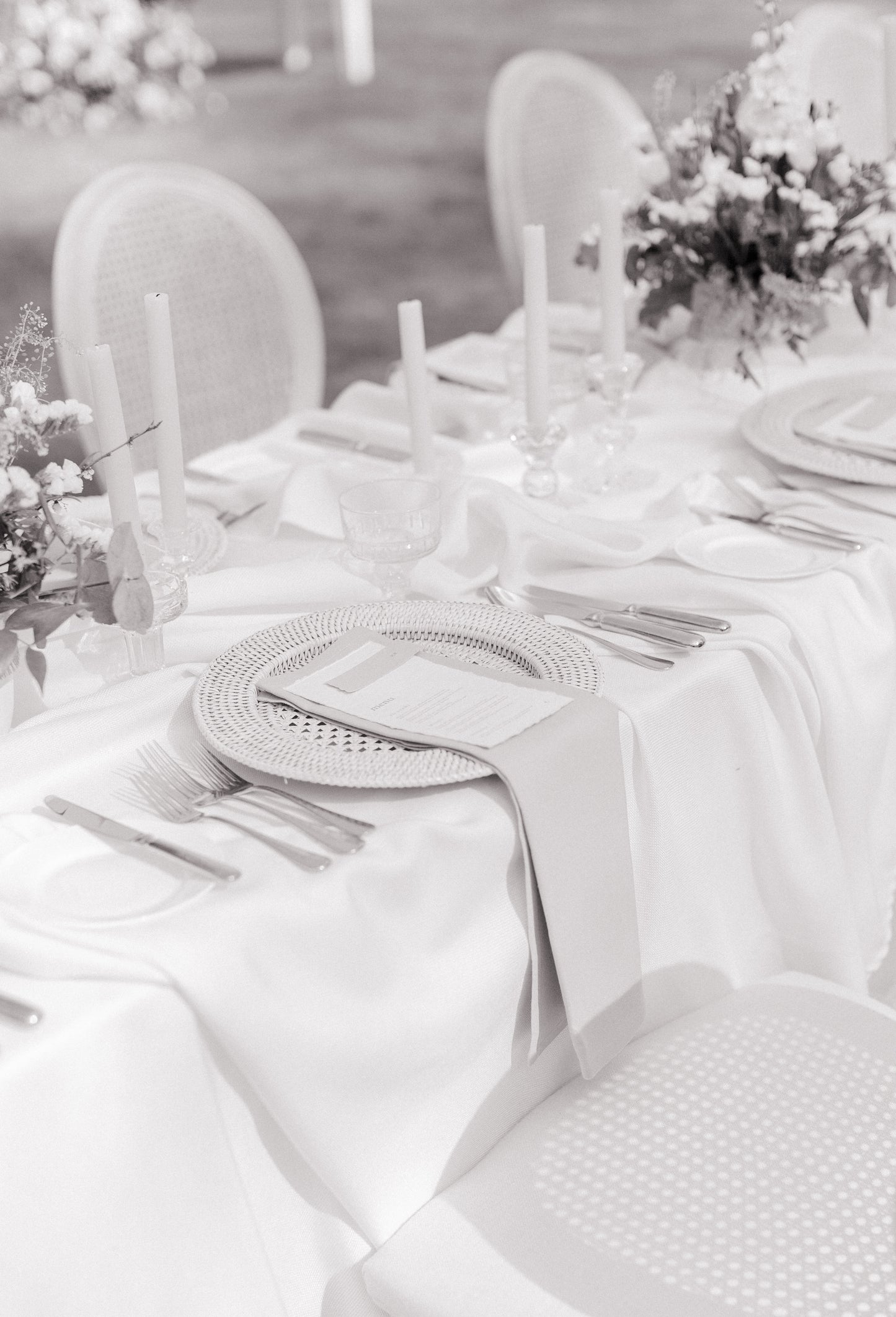 Rustic Menu with Place Cards