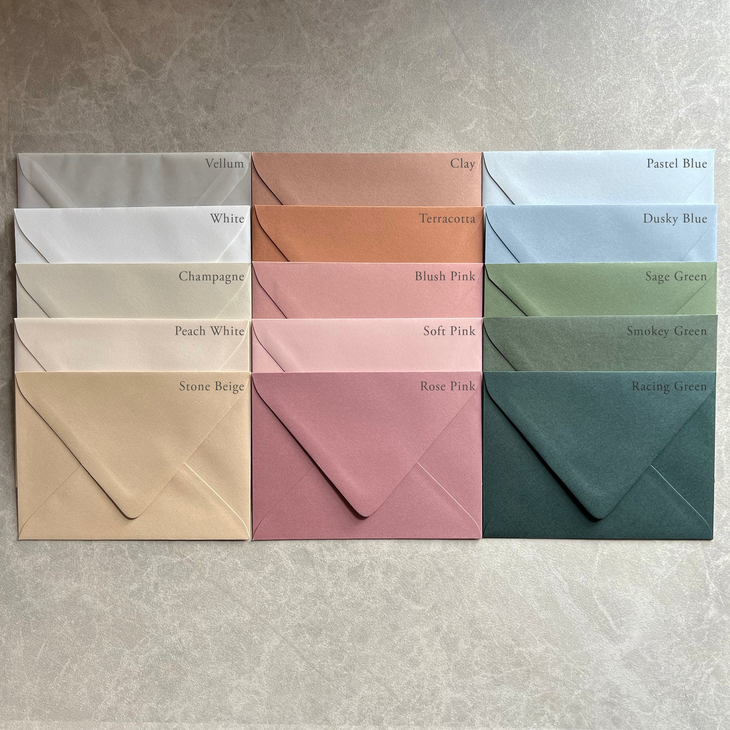 Classic Minimalist Wedding Invitation Suite