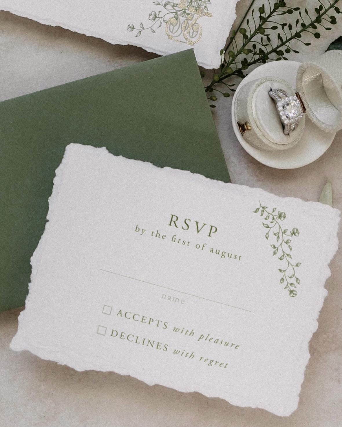 Secret Garden Invitation Suite