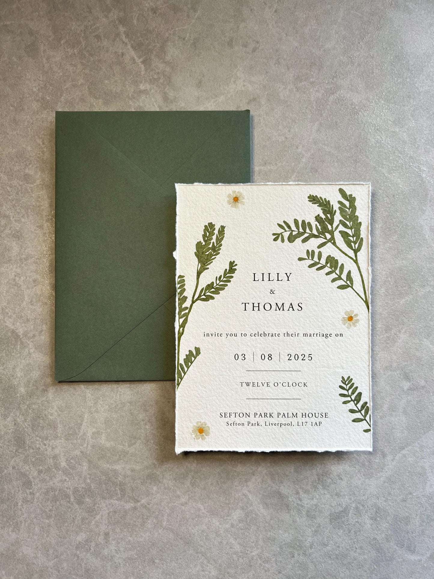 Enchanted Forest Boho Invitation Suite