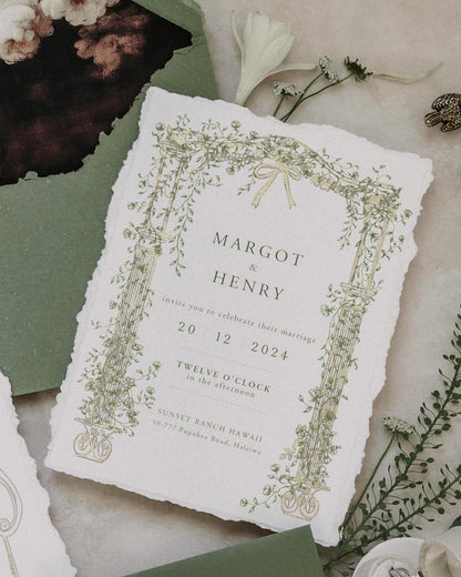 Secret Garden Invitation Suite