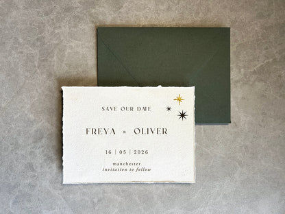 Celestial Stars Save the Date