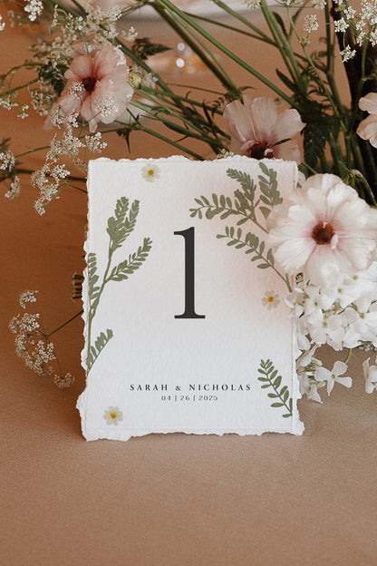 Enchanted Forest Table Numbers