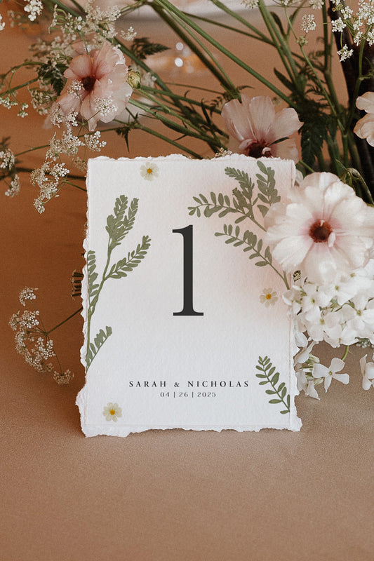 Enchanted Forest Table Numbers