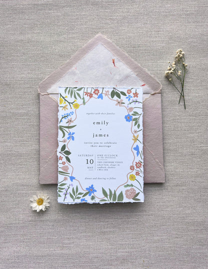 Garden Bloom Invitations