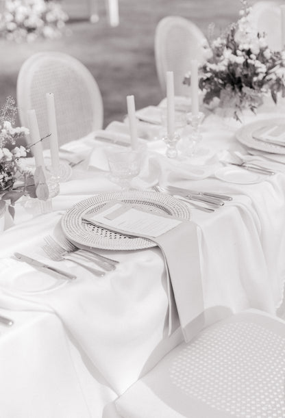 Rustic Menu with Place Cards
